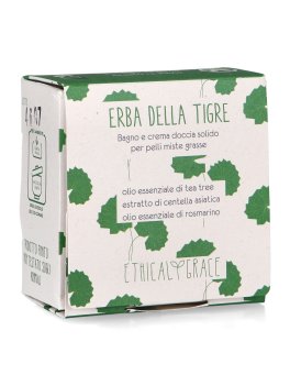Erba della Tigre - Bagnodoccia Solido per Pelli Miste Grasse - 3