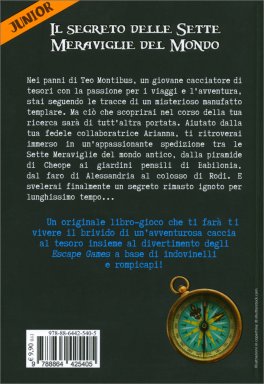 Escape Game - Il Segreto delle 7 Meraviglie del Mondo — Libro - 2