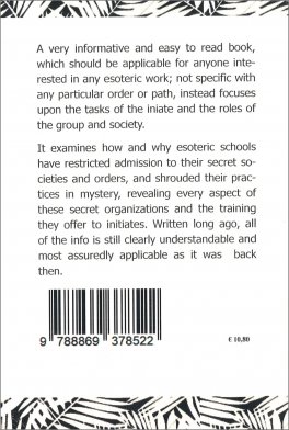 Esoteric Order and their Work — Book - 2