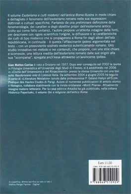 Esoterismo e Culti Misterici nell'Antica Roma — Libro - 2
