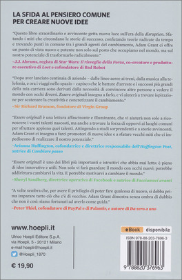 Essere Originali — Libro - 2