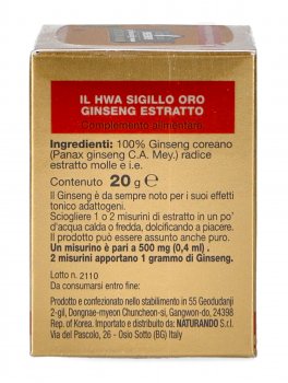 Estratto di Ginseng - HWA Sigillo Oro - 2