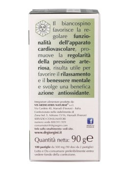 Estratto Integrale Secco di Biancospino in Pastiglie - 5