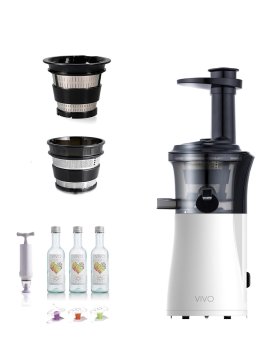 Vivo Compact Juice Extractor + 2 Filters + Storage Kit