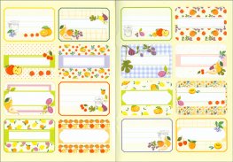 Etichette Adesive per Vasetti di Marmellate — Cancelleria - 3