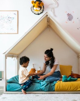 Ettino Casetta Basic in Legno Naturale - 4