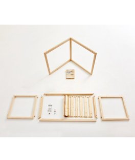 Ettino Casetta Basic in Legno Naturale - 5