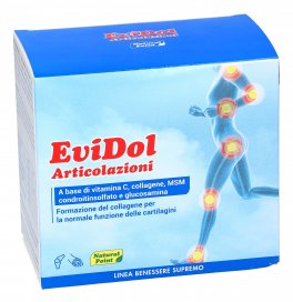 Evidol Articolazioni - Integratore di vitamina C, Collagene, MSM e Glucosamina - 1