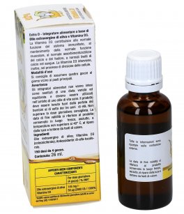 Extra D - Integratore di Vitamina D e Olio Extravergine d'Oliva - 3