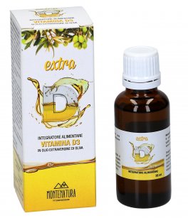 Extra D - Integratore di Vitamina D e Olio Extravergine d'Oliva - 1