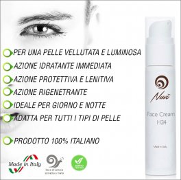 Face Cream H24 - Crema Viso con Siero di Bava di Lumaca 60% e Acido ialuronico - 4