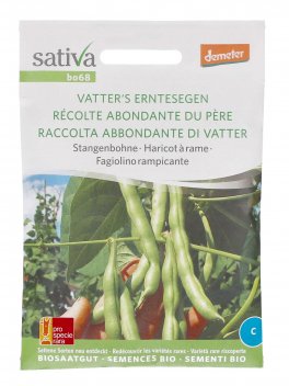 Semi di Fagiolo Rampicante - Raccolta Abbondante Di Vatter - 1