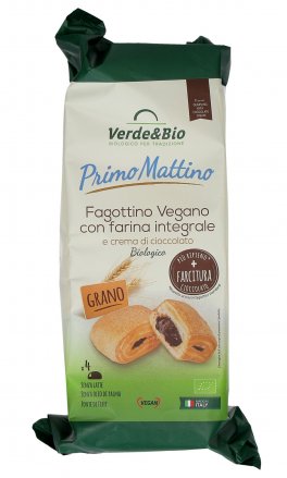 Fagottino Vegano con Farina Integrale e Crema di Cioccolato - Primo Mattino