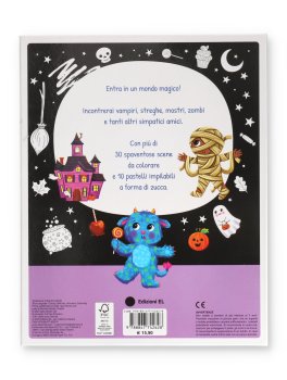 Fantasmi, Streghe, Mostri da Colorare — Libro - 4