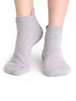 Fantasmino in Cotone Bio "Tre Talloni" - Gesso - 1