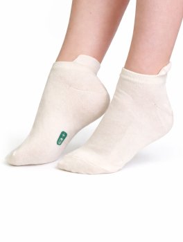 Fantasmino in Cotone Bio "Tre Talloni" - Greggio - 1