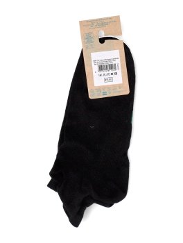 Fantasmino in Cotone Bio "Tre Talloni" Nero - 3