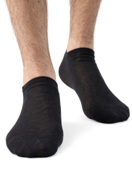 Fantasmino Uomo in Filo di Scozia - Nero - 2