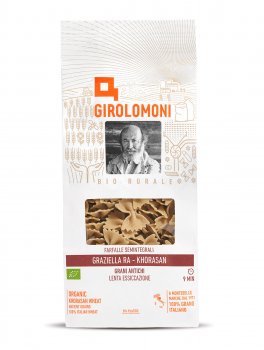 Farfalle Grano Khorasan Graziella Ra® - Trafilate al Bronzo Bio - 1