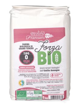 Farina di Forza di Grano Tenero di Tipo 0 Biologica - 1