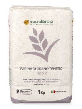 Farina di Grano Tenero Tipo 2 - 1 Kg - 1