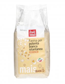 Farina di Mais per Polenta Bianca Istantanea - 1