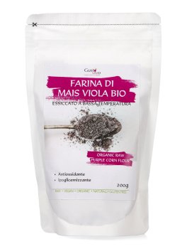 Farina di Mais Viola Biologico - 1