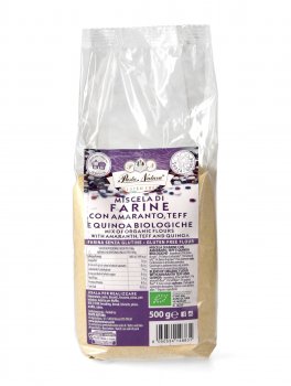 Miscela di Farine con Amaranto, Teff e Quinoa Biologiche - 1
