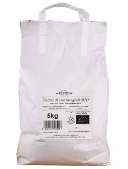 Farina di Riso Integrale Senza Glutine Bio - 1