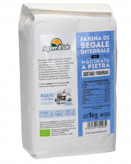 Farina di Segale Integrale Bio - 1
