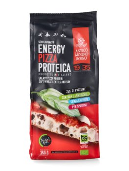 Farina di Soia e Lenticchie Biologica - Energy Pizza Proteica - 1