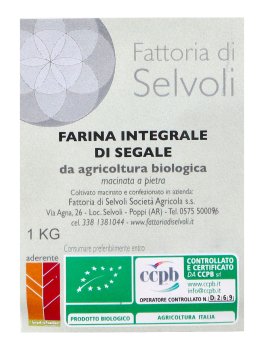 Farina Integrale di Segale Bio - 3