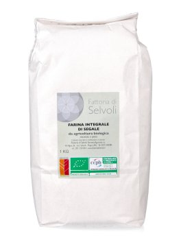Farina Integrale di Segale Bio - 1
