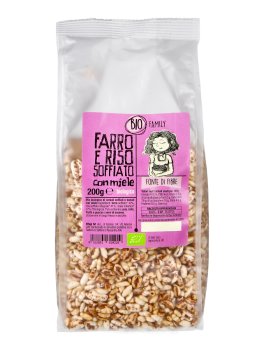 Farro e Riso Soffiato con Miele Bio - 1