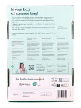 Fascia Portabebè Estiva Preannodata Koala Cuddle Breeze - 6