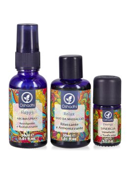 Feel Good Set Aromaspray Oshadhi - 3