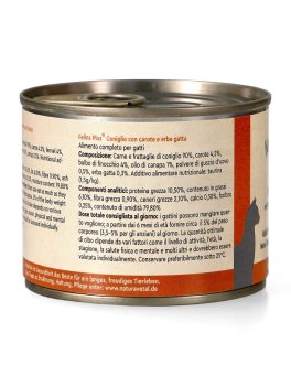 Felins Plus® - Menù Coniglio con Carote ed Erba Gatta - 4