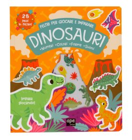Feltri per Giocare e Imparare - Dinosauri — Libro/Gioco - 1