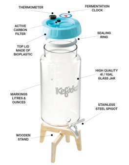 Fermentarore Kombucha - Azzurro - 13