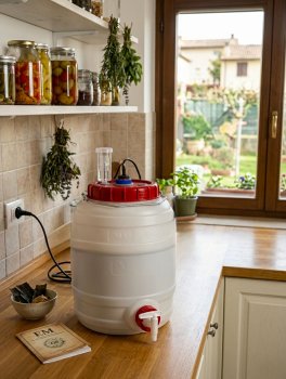 Fermentatore Emiko da 10 litri per la Produzione di EM attivato - 6