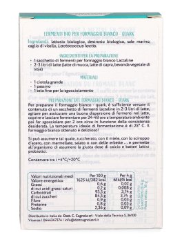 Fermenti Bio per Formaggio Bianco - Quark - 4