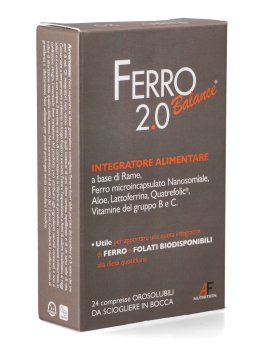 Ferro Balance 2,0 - Integratore Alimentare di Ferro e Folati - 1