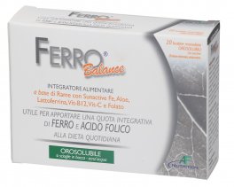 Ferrobalance - Integratore di Rame con Sunactive Fe, Aloe, Lattoferrina, Vitamina C e Folato - 1
