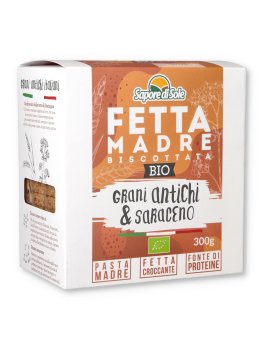 FettaMadre - Fette Biscottate Biologiche con Pasta Madre Grani Antichi e Saraceno - 1