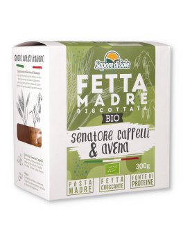 FettaMadre - Fette Biscottate Biologiche con Pasta Madre Senatore Cappelli e Avena - 1