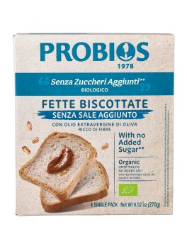Fette Biscottate Biologiche Senza Sale Aggiunto - 2