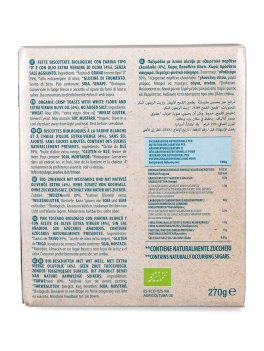 Fette Biscottate Biologiche Senza Sale Aggiunto - 4