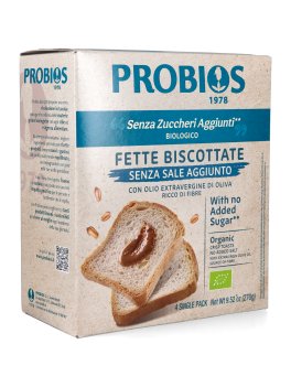 Fette Biscottate Biologiche Senza Sale Aggiunto - 1