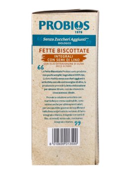 Fette Biscottate Integrali con Semi di Lino - 3