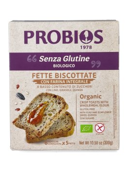 Fette Biscottate Senza Glutine con Farina Integrale - 2